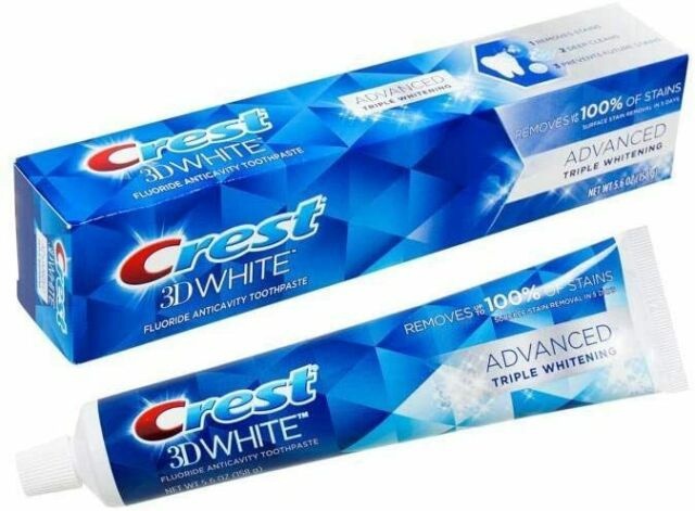 3D White Advanced Triple Whitening Toothpaste