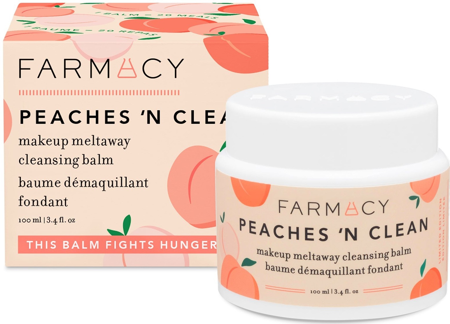 Peaches ‘n Clean Make Up Meltaway Cleansing Balm