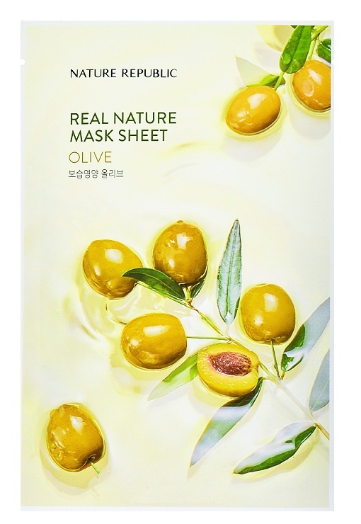 Real Nature Mask Sheet Olive