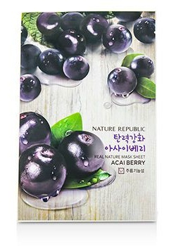 Real Nature Mask Sheet Acai Berry