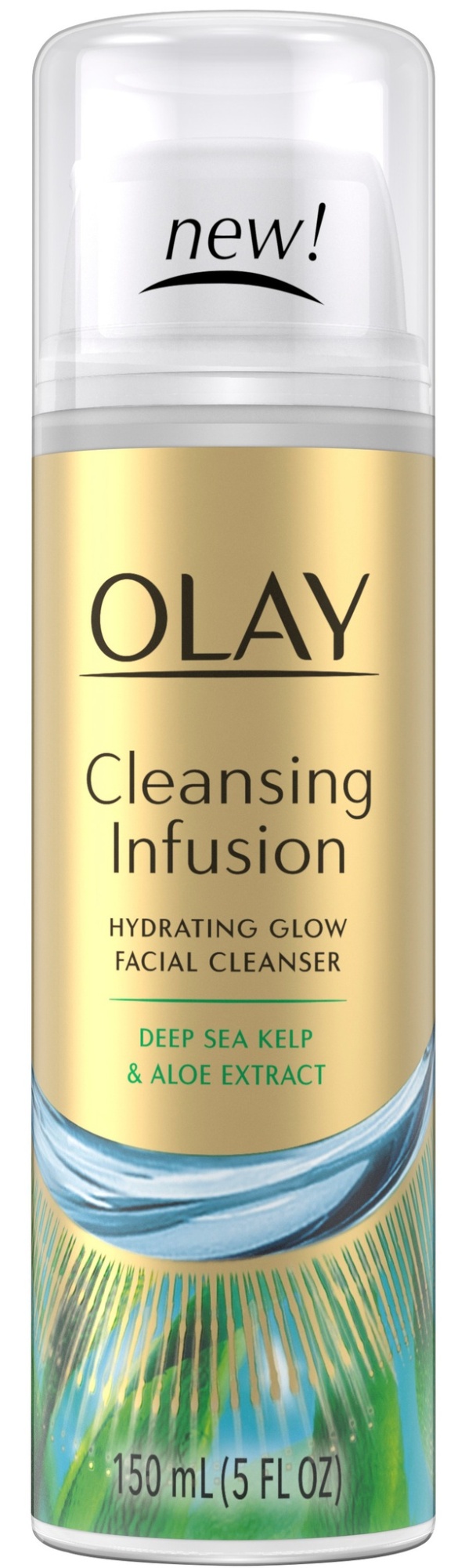 Cleansing Infusion Hydrating Glow Facial Cleanser With Deep Sea Kelp & Aloe Extract