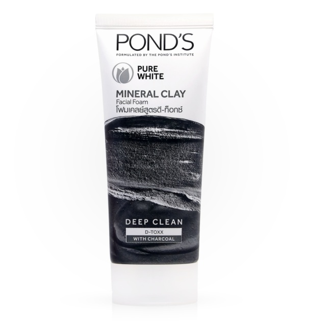 Pure White Mineral Clay Facial Foam