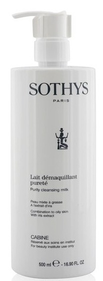 Purity Cleansing Milk Combination To Oily Skin With Iris Extract