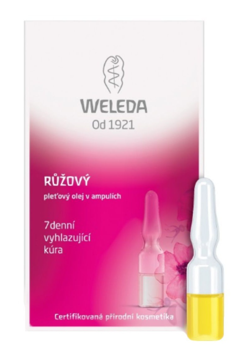 Rose Face Oil In Ampoules