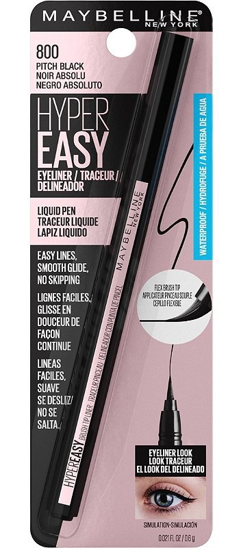 Hyper Easy Waterproof Liquid Liner In Pitch Black