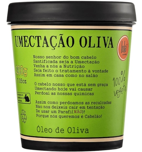 Umectação Oliva Máscara