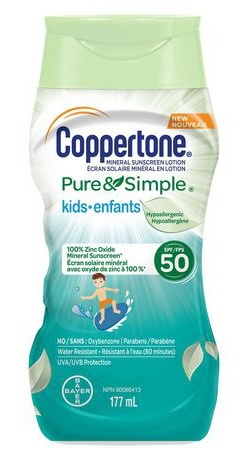 Pure & Simple Kids Mineral Sunscreen Lotion