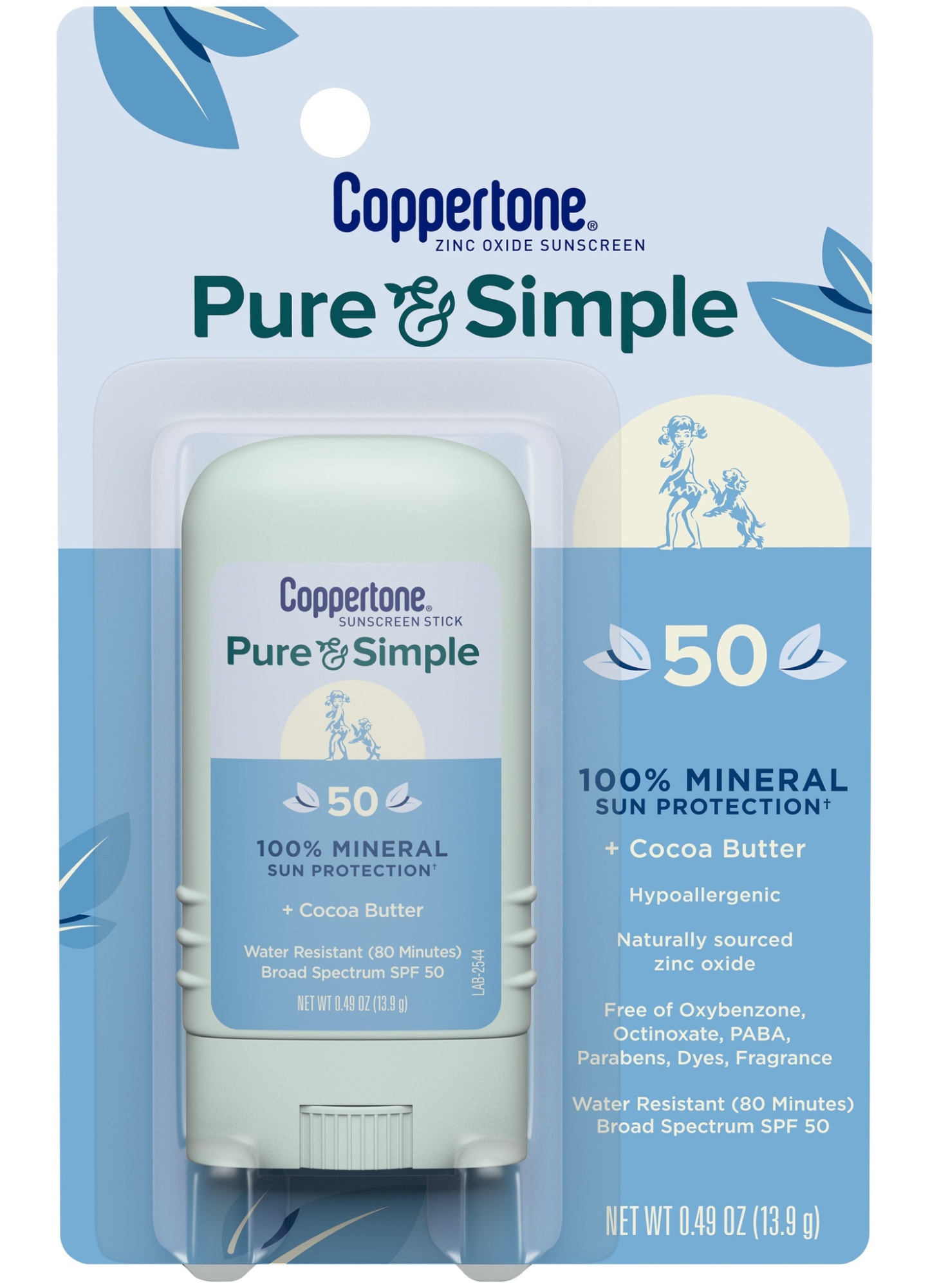 Pure & Simple Sunscreen Stick