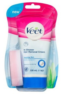 Silk & Fresh In-Shower Hair Removal Cream Sensitive Skin