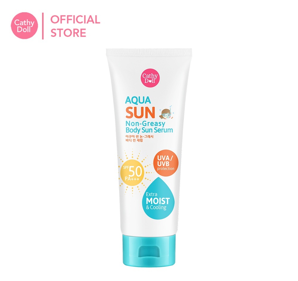 Aqua Sun Non Greasy Body Sun Serum Spf50 Pa+++