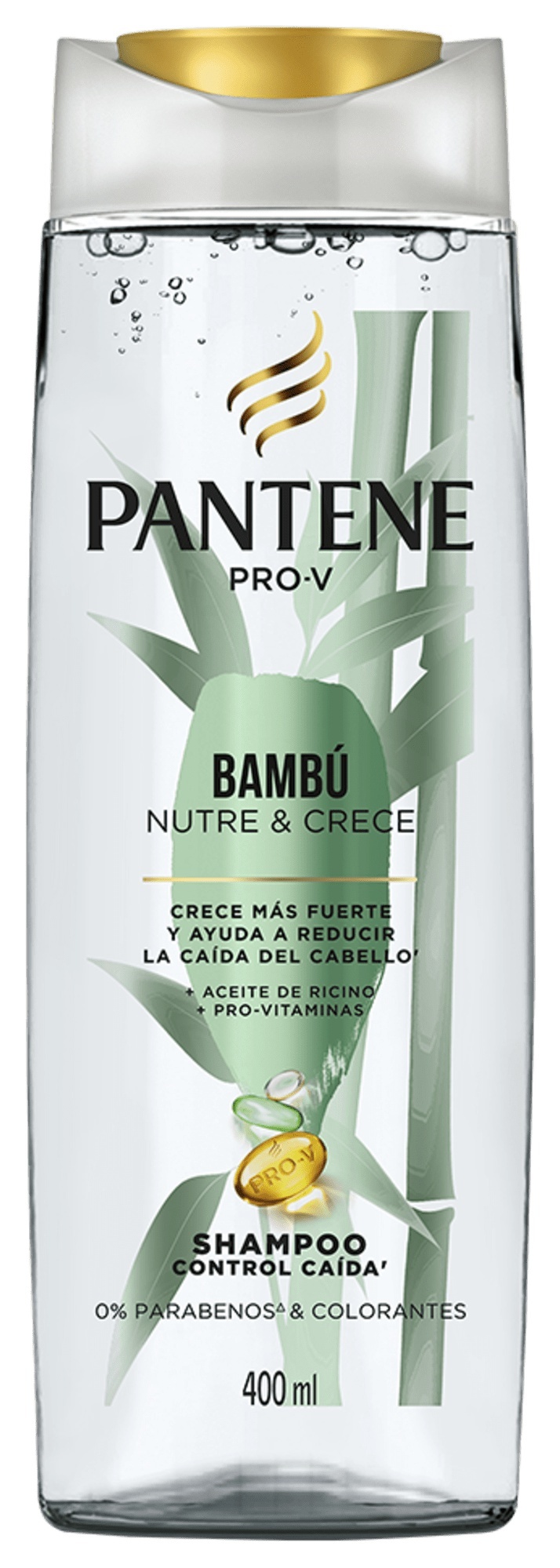 Shampoo Control Caída Bambú Nutre & Crece
