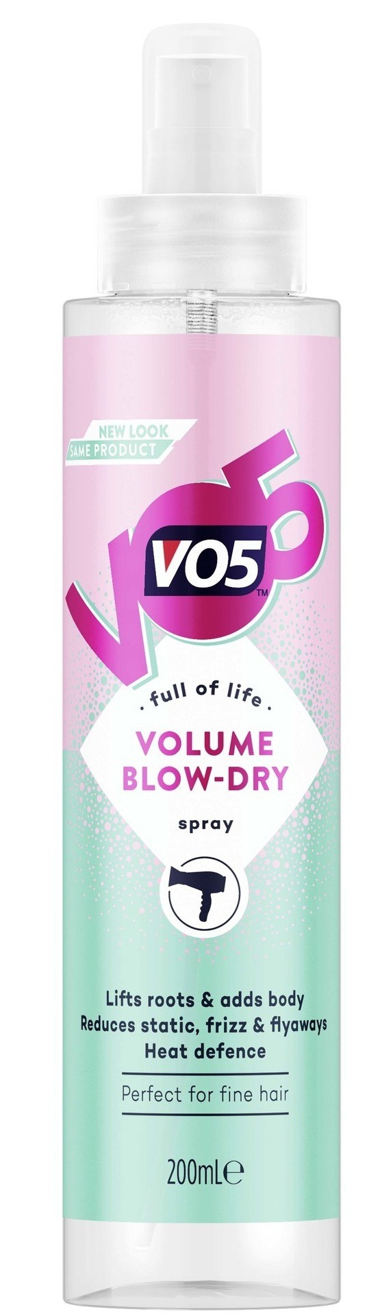 Vo5 Amplified Volume Blow Dry Heat Defense Lotion Spray