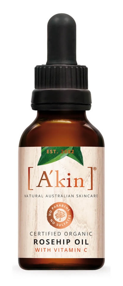 Certified Organic Rosehip Oil with Vitamin C