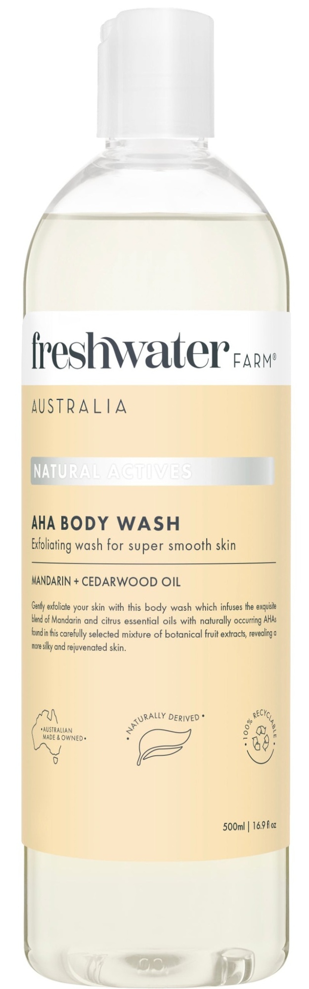 Natural Actives Body Wash | Exfoliating AHA