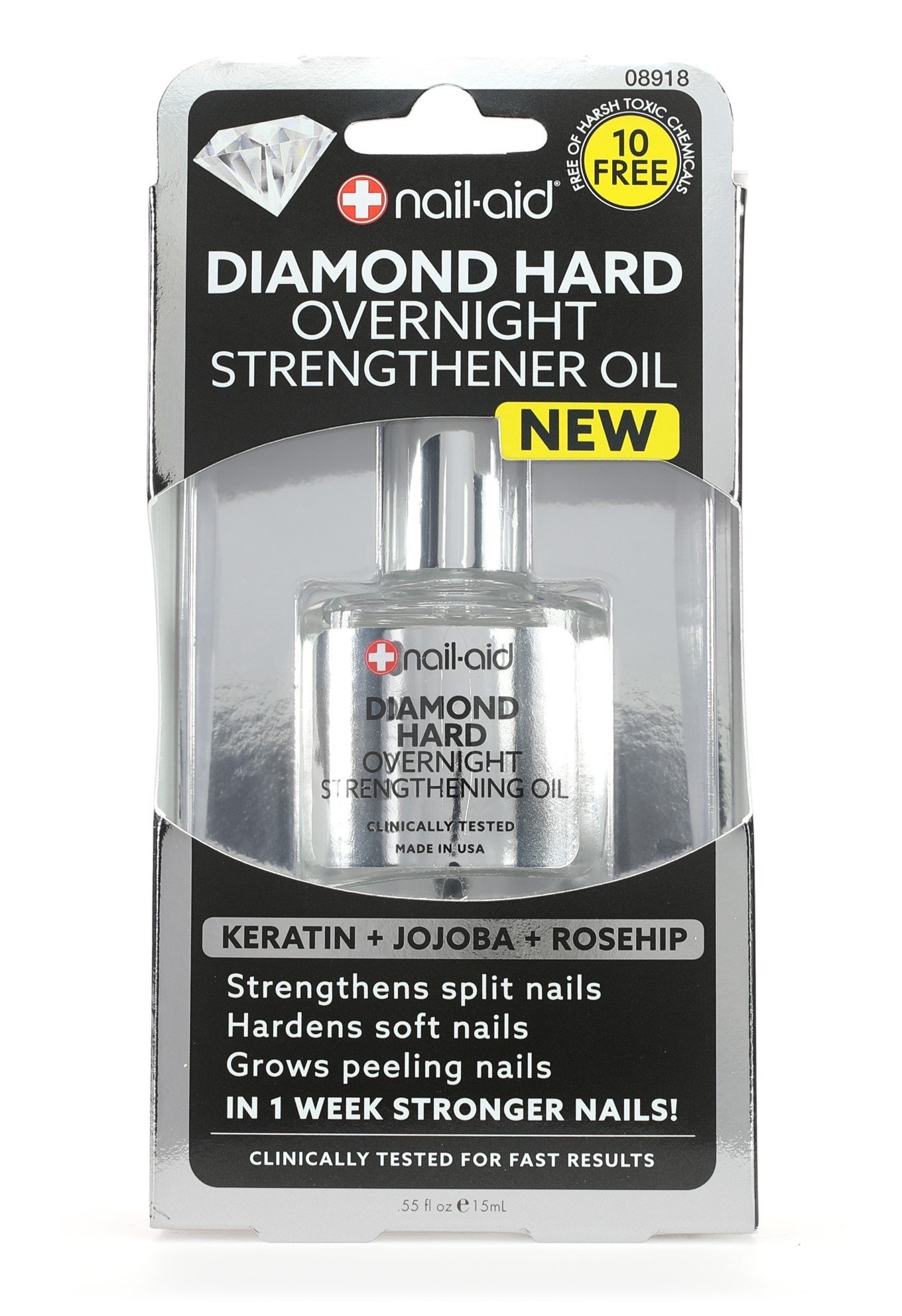 Diamond Hard Overnight Strengthener Oil