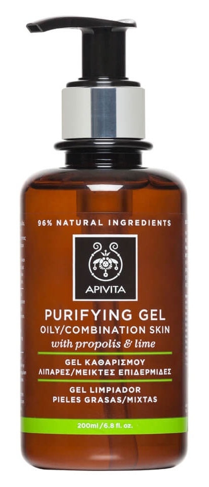 Cleansing Gel For Oily/Combination Skin With Propolis & Lime
