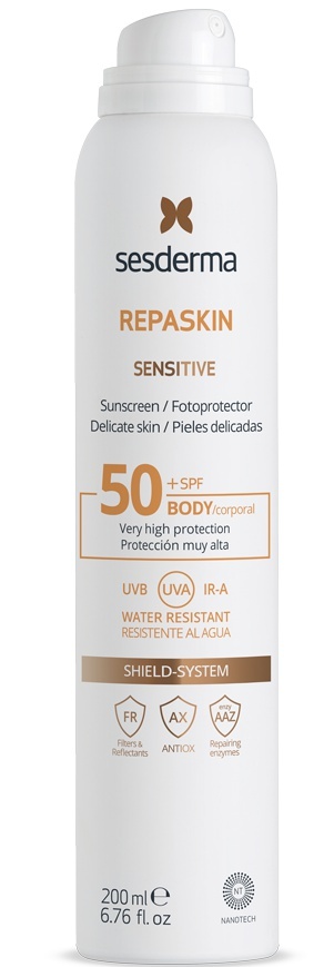 Repaskin Sensitive Sunscreen Aerosol SPF 50+