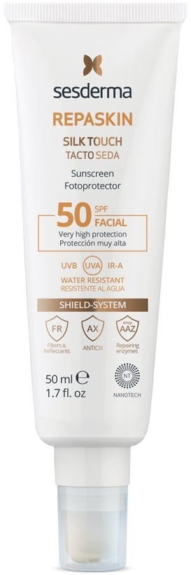 Repaskin Foto Protector Facial SPF 50 Silky Touch