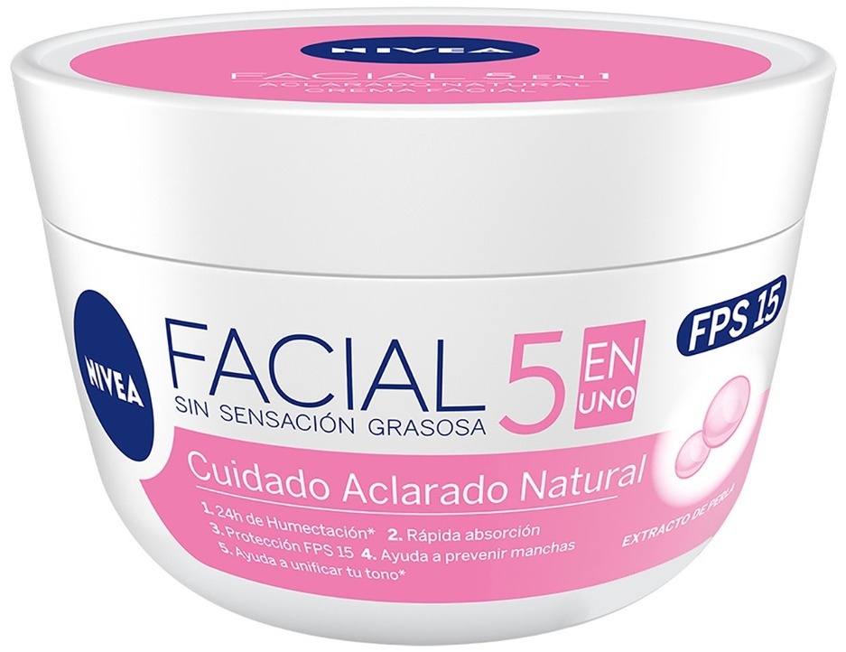 Facial 5 En Uno Cuidado Aclarado Natural