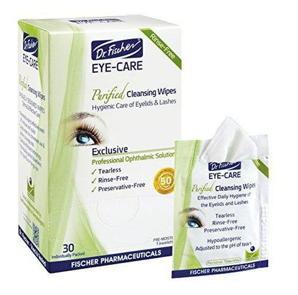 Premium, Purified, Non-irritating & Hypoallergenic Eyelid Wipes