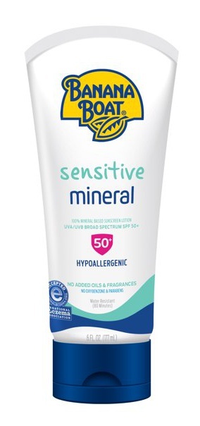 Sensitive 100% Mineral Sunscreen Lotion