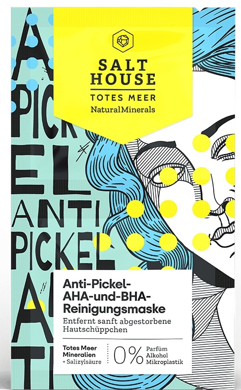 Anti Pickel AHA & BHA Reinigungsmaske