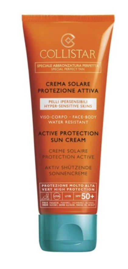 Active protection sun cream spf 50+