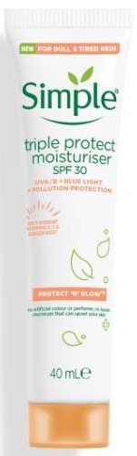 Protect & Glow Triple Protect Spf30 Moisturiser