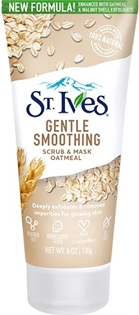 Gentle Smoothing Scrub And Mask Oatmeal