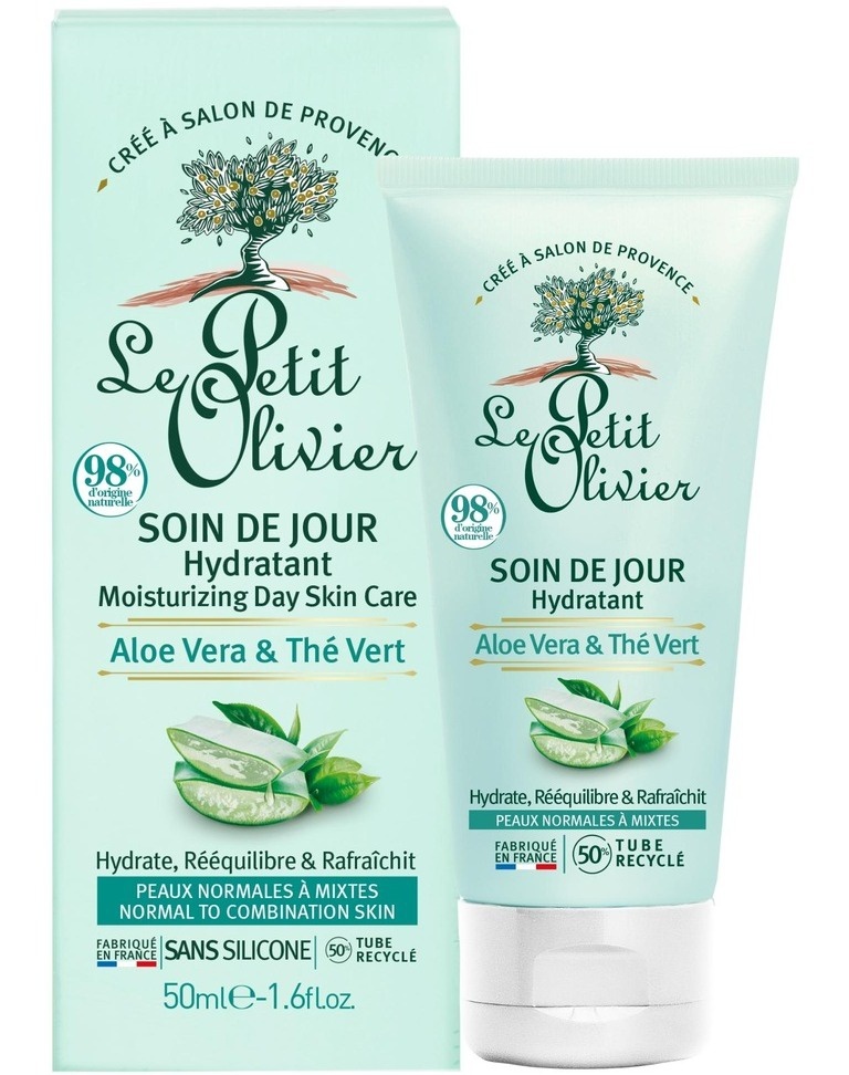 Soin De Jour - Hydratant - Aloe Vera & Thé Vert