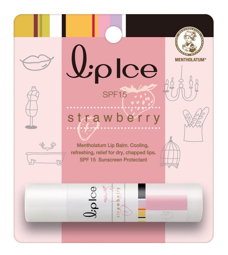 Lip Ice Strawberry Lip Balm Spf 15