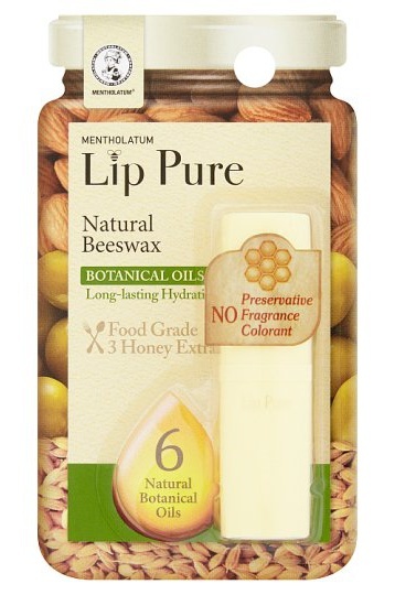 Lip Pure Natural Beeswax Botanical Oils