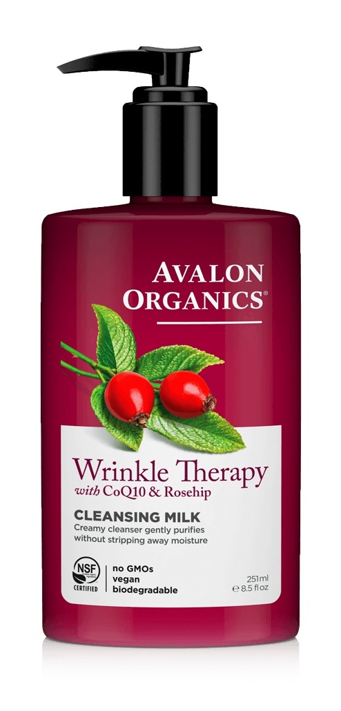 Wrinkle Therapy With Coq10 And Rosehip Cleansing Milk