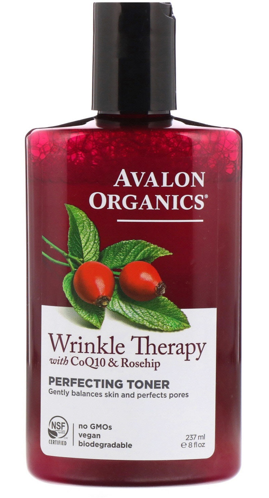 Wrinkle Therapy, With Coq10 & Rosehip, Perfecting Toner