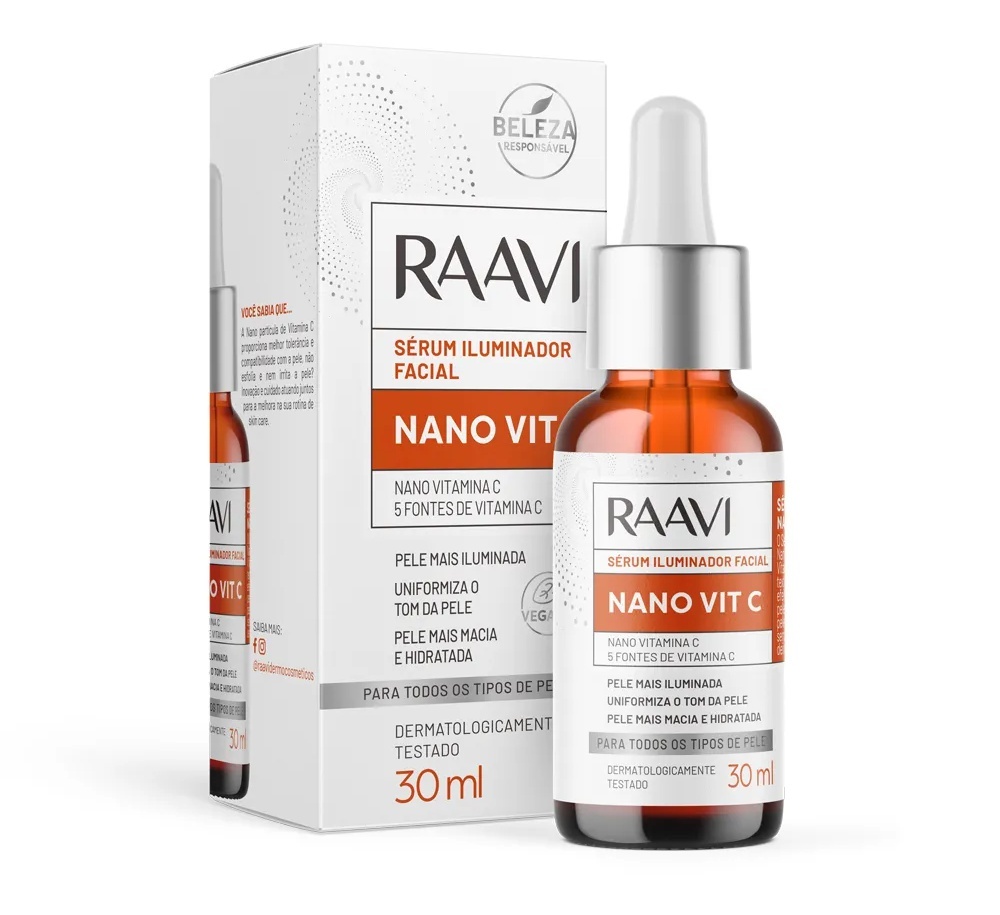 Sérum Facial Iluminador Nano Vit C