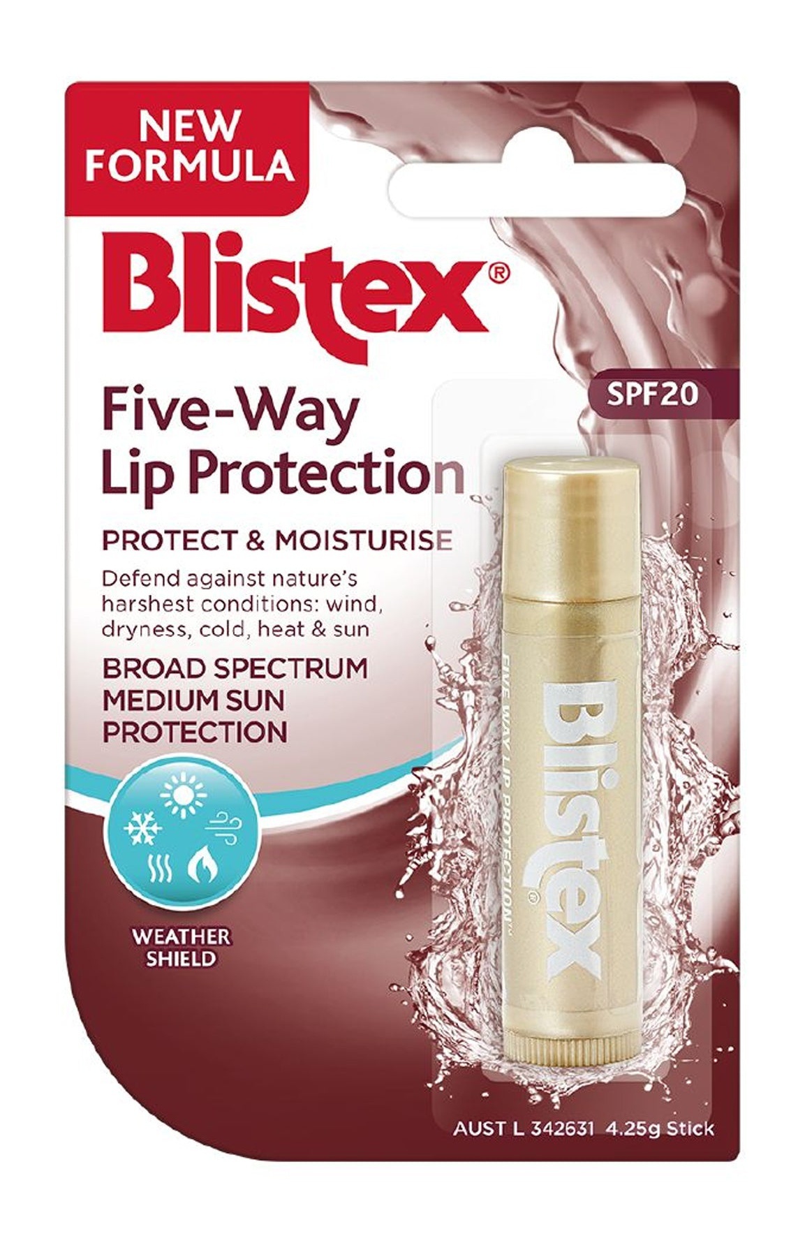Five-way Lip Protection