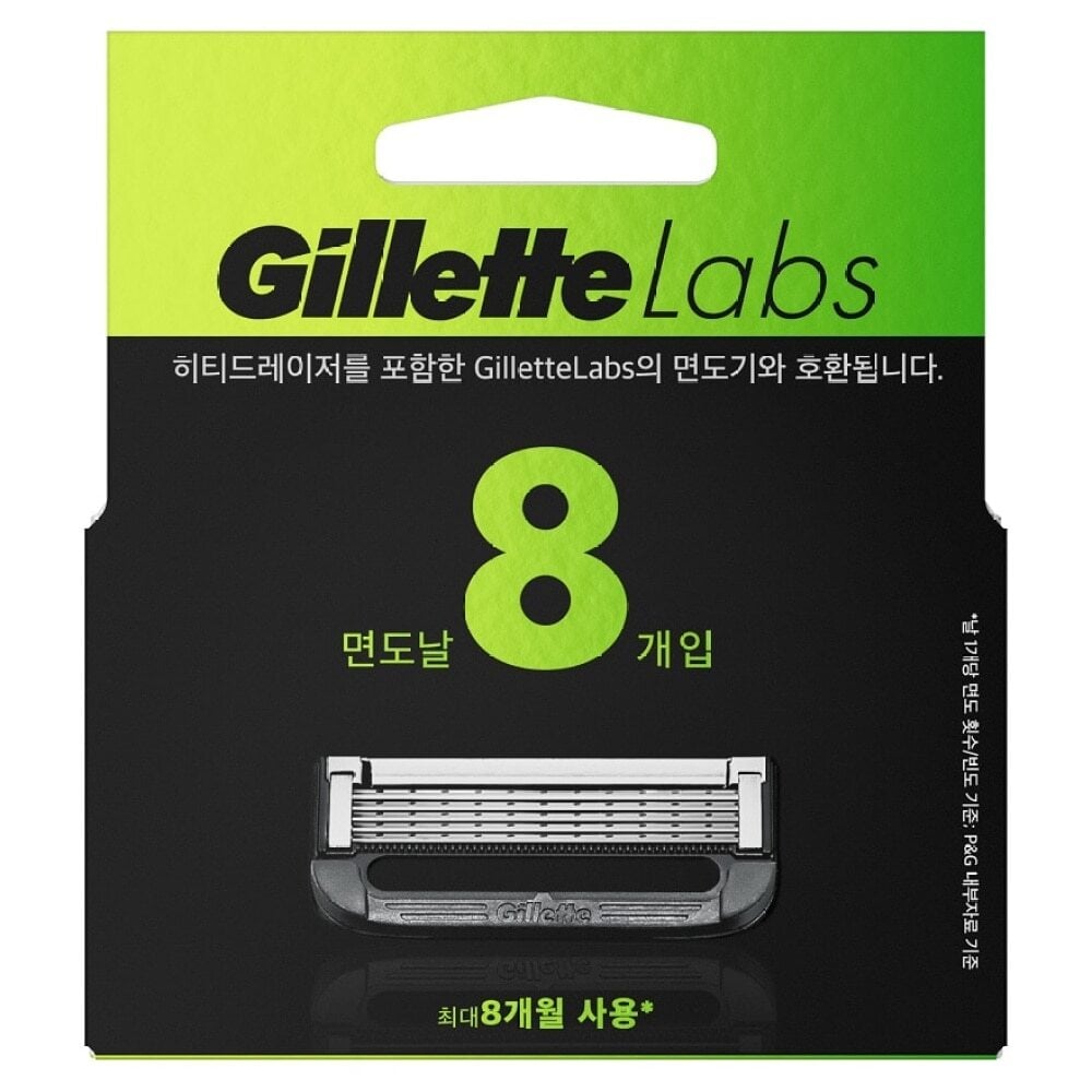 Gillette Labs Blade Refills (8 Count) 吉列Labs極光系列剃鬚刀頭8刀頭 Image