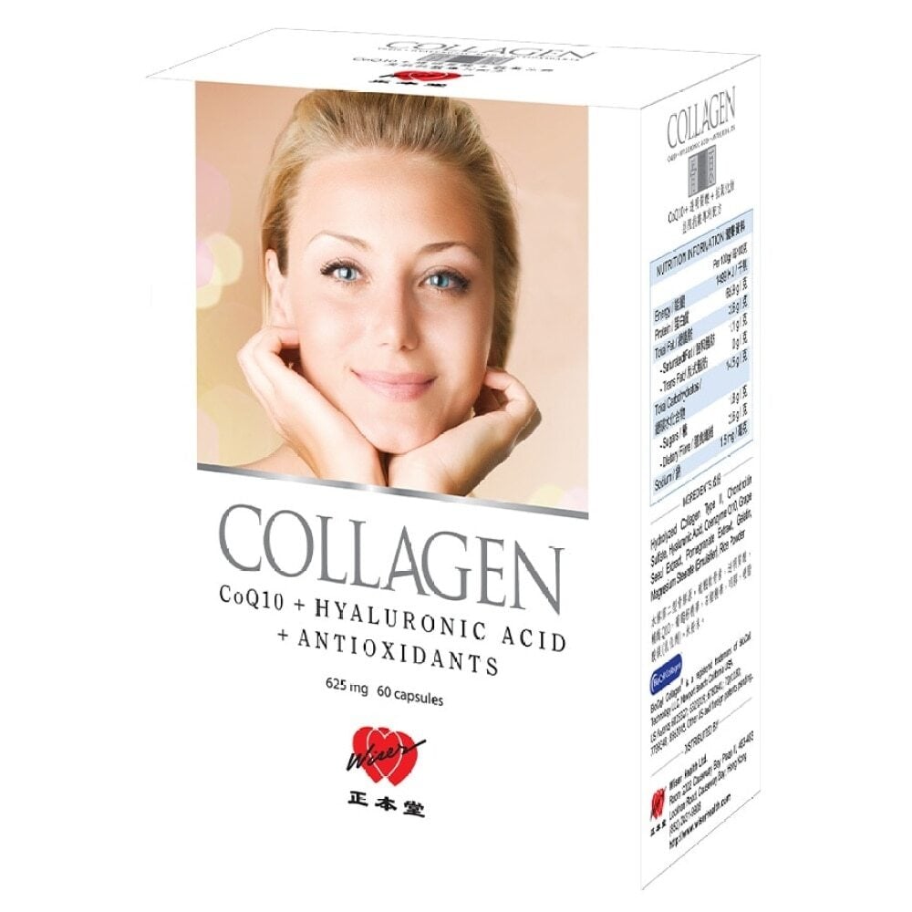 Wiser Health Collagen with Q10 + Antioxidants 60 Capsules Wiser Health Collagen with Q10 + Antioxidants 60 Capsules Image