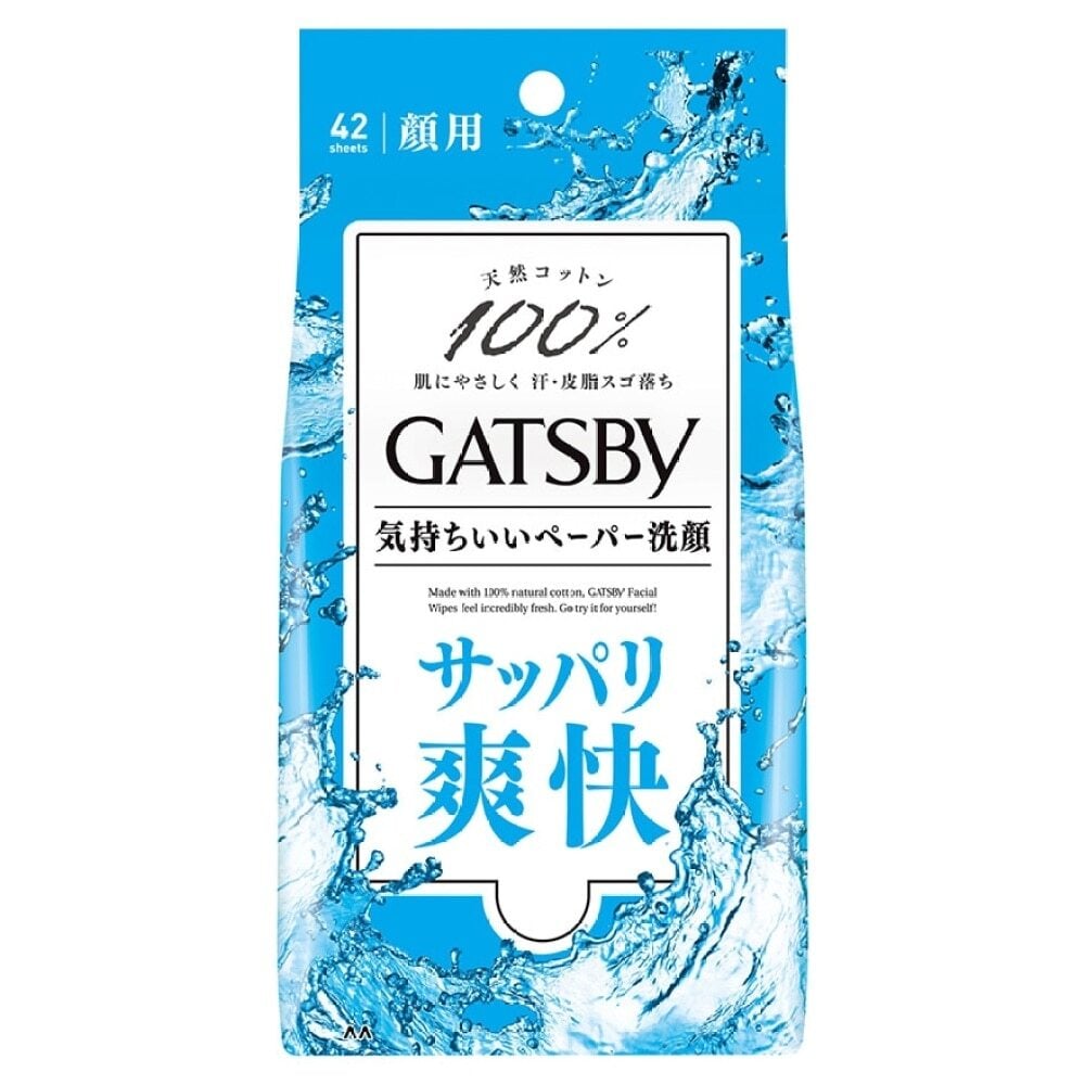 GATSBY FACIAL PAPER BOX 42PCS GATSBY 潔面紙巾 [42片裝] Image