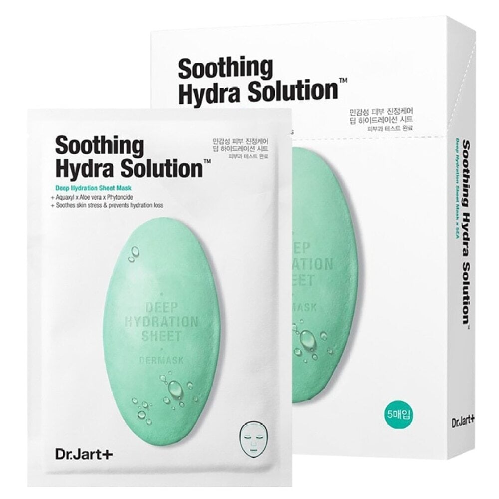 WATER JET SOOTHING HYDRA SOLU, V2, DR.JART+ 水活力舒緩補水綠丸面膜 Image