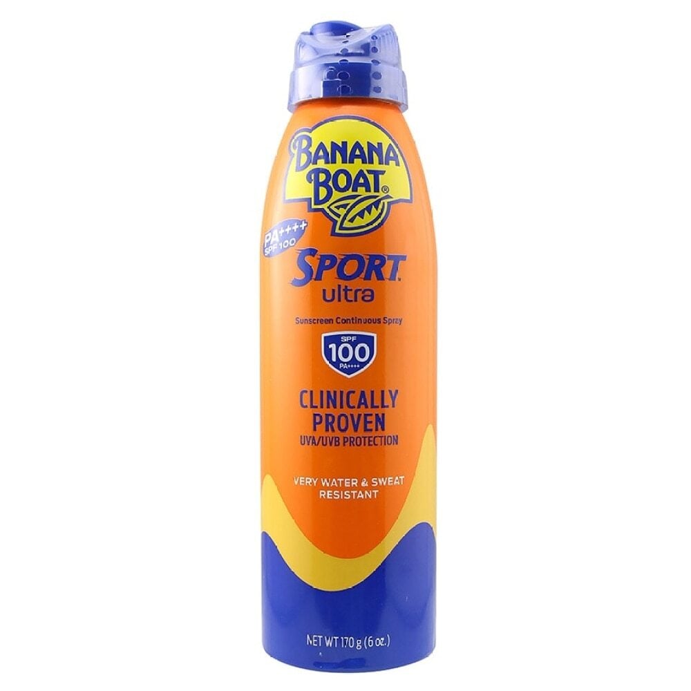 Banana Boat Ultra Sport Sunscreen sparay SPF100 PA++++ 170G 香蕉船特強運動型防曬噴霧 SPF100 PA++++ 170克 Image