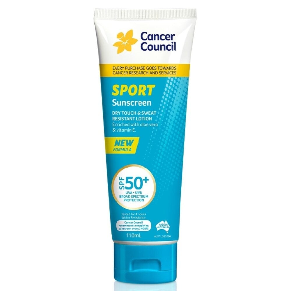 Cancer Council Sport Sunscreen SPF50+ 110ML CCA 運動型防曬霜SPF50+ 110毫升 Image