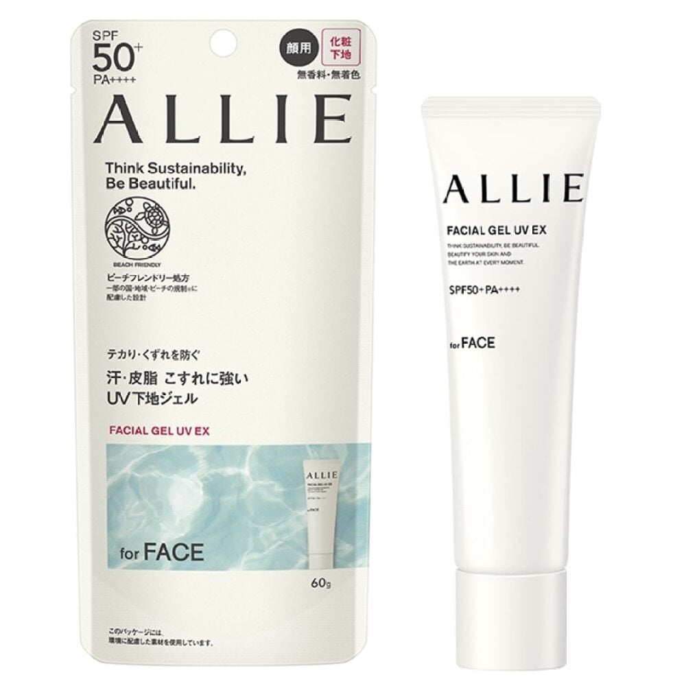 ALLIE CHRONO BEAUTY FACIAL GEL UV EX 60g ALLIE 持采UV高效防曬亮顏飾底乳EX 60g Image