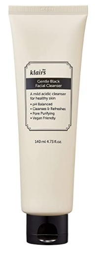 Gentle Black Facial Cleanser