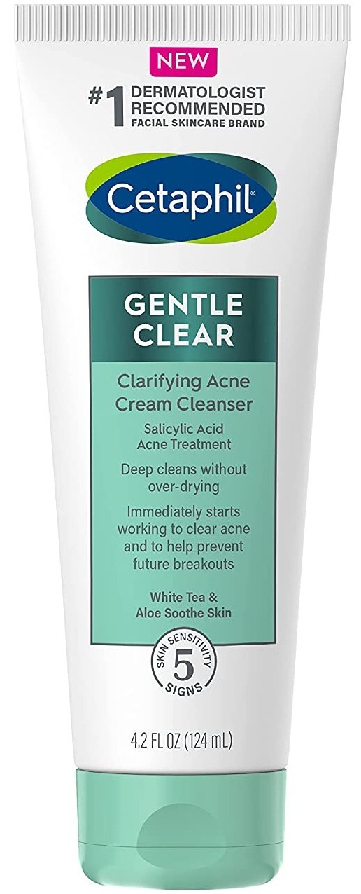Gentle Clear Clarifying Acne Cream Cleanser