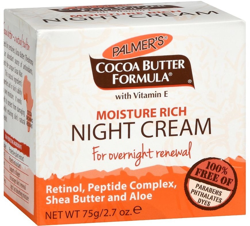 Cocoa Butter With Vitamin E Moisture Rich Night Cream