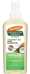 Coconut Oil Moisture Boost, Restorative Hair And Scalp Oil Spray