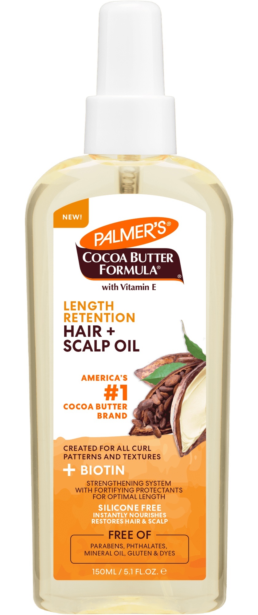 Palmers Cocoa Butter Hair & Scalp Oil