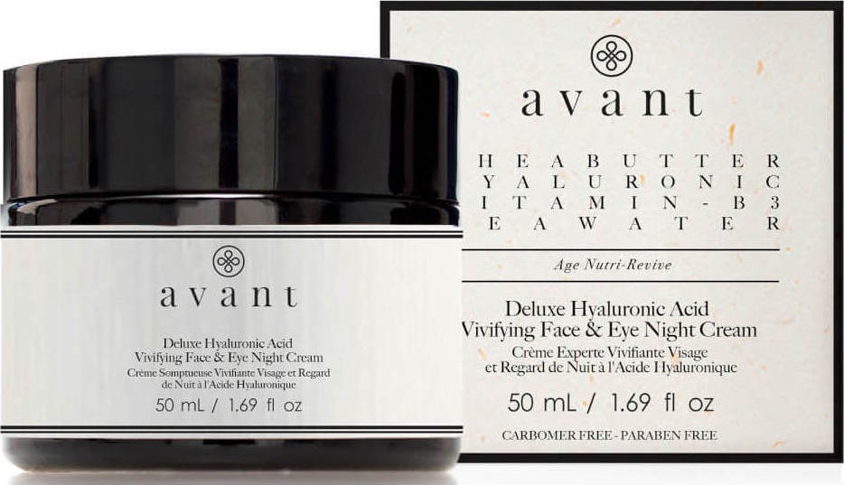 Deluxe Hyaluronic Acid Vivifying Face & Eye Night Cream