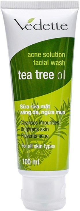 Acne Solutions Facial Wash Tea Tree Oil